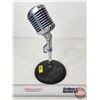 Image 11 : Shure Brothers Inc. Unidyne Dynamic Microphone : Model 55S (On Base) (11-1/2"H)