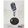 Image 12 : Shure Brothers Inc. Unidyne Dynamic Microphone : Model 55S (On Base) (11-1/2"H)