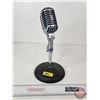 Image 1 : Shure Brothers Inc. Unidyne Dynamic Microphone : Model 55S (On Base) (11-1/2"H)