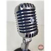 Image 3 : Shure Brothers Inc. Unidyne Dynamic Microphone : Model 55S (On Base) (11-1/2"H)