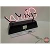 Image 11 : Neon Sign : "Elvis" (Hand Made in California) (11-1/2"H x 17"W x 5-1/4"D)