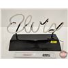 Image 13 : Neon Sign : "Elvis" (Hand Made in California) (11-1/2"H x 17"W x 5-1/4"D)