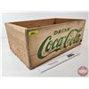Image 1 : Coca-Cola Crate (Cedar Bottom) (8"H x 20"W x 12-1/4"D)