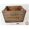 Image 5 : Gray Beverage Company Crate : c. 1976 (12"H x 17"W x 12"D)