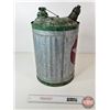 Image 6 : Galvanized Fuel Can : Texaco Stencil (18-3/4"H)