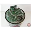 Image 9 : Galvanized Fuel Can : Texaco Stencil (18-3/4"H)