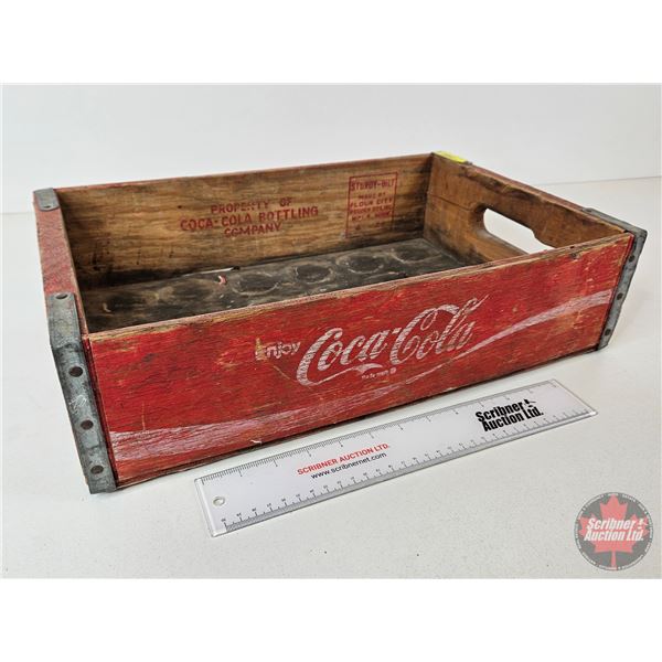 Coca-Cola Crate : c. 1976 (4-1/2"H x 18-1/4"W x 12"D)