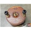 Image 3 : Peetz 8' Trolling Rods & 6" Mahogany/Brass Reels (2)