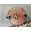 Image 4 : Peetz 8' Trolling Rods & 6" Mahogany/Brass Reels (2)