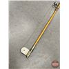 Image 9 : Peetz 8' Trolling Rods & 6" Mahogany/Brass Reels (2)