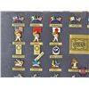 Image 10 : Pepsi Goodwill Games Collector Pin Set : Seattle 1990 (Glass Framed) (19"H x 25"W)