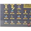 Image 9 : Pepsi Goodwill Games Collector Pin Set : Seattle 1990 (Glass Framed) (19"H x 25"W)