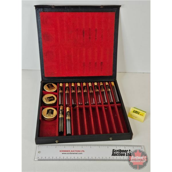 Vintage Archer Oil & Grease Sample Kit  (1"H x 11-1/4"W x 10-1/4"D)