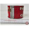 Image 5 : Hudsons Bay Co. Fort Garry Coffee Tin  (3-1/2"H x 5"Dia)