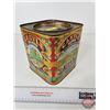 Image 1 : Castle Blend Tea Tin  (7"H x 6-3/4"W x 6-3/4"D)
