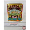Image 3 : Castle Blend Tea Tin  (7"H x 6-3/4"W x 6-3/4"D)