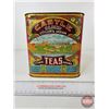 Image 5 : Castle Blend Tea Tin  (7"H x 6-3/4"W x 6-3/4"D)