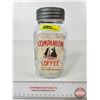 Image 1 : Hudsons Bay Co. Companion Coffee Glass Jar (Paper Label) (7-1/2"H)