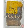 Image 3 : Hudsons Bay Co. Fort York Coffee Glass Jar (Paper Label) (7-1/2"H)