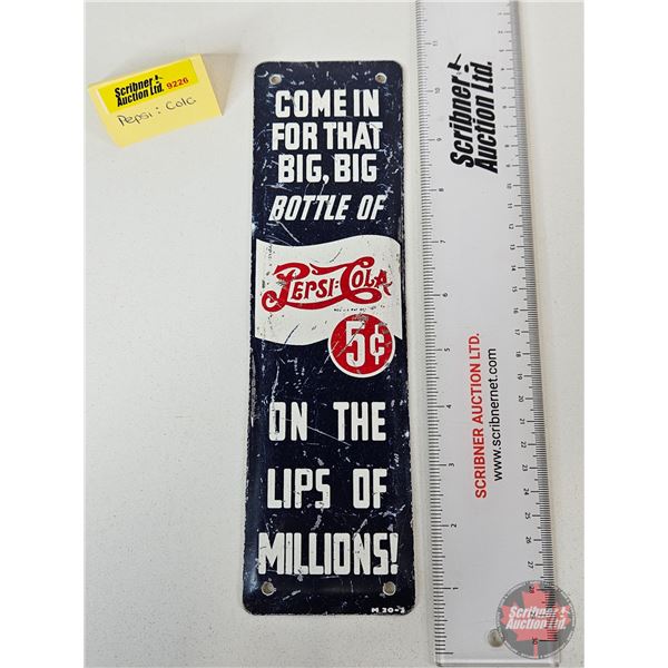 Pepsi:Cola Door Palm Press (10"H x 2-7/8"W)