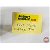 Image 10 : Hudsons Bay Co. Fort York Coffee Tin (3-3/4"H x 5"Dia)