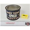 Image 1 : Hudsons Bay Co. Fort York Coffee Tin (3-3/4"H x 5"Dia)