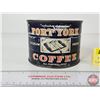 Image 4 : Hudsons Bay Co. Fort York Coffee Tin (3-3/4"H x 5"Dia)