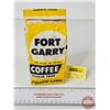Image 5 : Hudsons Bay Co. Fort Garry Coffee Bag (NOTE : Bag Stuffed for Display) (7"H)