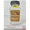 Image 2 : Hudsons Bay Co. Golden Santos Blend Coffee Glass Jar (Paper Label) (7-1/2"H)