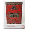 Image 2 : Homestead Tea Tin : Chase & Sanborn Montreal (8-1/4"H x 6"W x 4"D)
