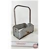 Image 6 : Pepsi:Cola Metal 6pk Carrier w/ 6 Bottles (Paper Labels) (Carrier Measures : 11"H x 8"W x 5-1/2"D)
