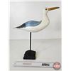 Image 2 : Sea Gull Wooden Ornament (16-1/2H)