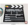 Image 2 : Collector Combo: - Hollywood Ceramic Plate Wall Hanging - Universal Studios Clap Board (11-1/4H x 12