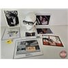 Image 1 : Elvis Unworn Polaroid Sunglasses Dated 1973 Made by Dennis Roberts in Hollywood - with Business Card