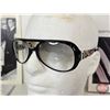Image 2 : Elvis Unworn Polaroid Sunglasses Dated 1973 Made by Dennis Roberts in Hollywood - with Business Card