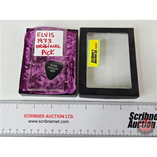 1973 Aloha from Hawaii Elvis Guitar Pick (No COA)