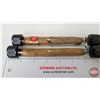 Image 3 : Elvis Cigars (4) from his Bedside Table with Letter of Authenticity from Vernon Presley in Display B