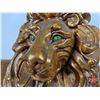 Image 10 : Original California Pottery Gold Lion 1970s by Kay Finch Freeman Mcfarlin  VERY FRAGILE  (Identical