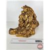 Image 7 : Original California Pottery Gold Lion 1970s by Kay Finch Freeman Mcfarlin  VERY FRAGILE  (Identical