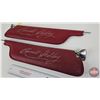 Image 4 : Autographed Sun Visors (2) : Consignor Note: 1967 Mustang Signed by Carol Shelby (No COA) (22"W)