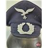 Image 11 : German Air Force Uniform Cap and 2 Patches (Patches and Cap Badges Possible Repro or Movie Prop?)