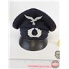 Image 3 : German Air Force Uniform Cap and 2 Patches (Patches and Cap Badges Possible Repro or Movie Prop?)