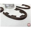 Image 5 : WWII German Army Boot Iron Heels with Hobnails