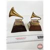 Image 4 : Replica Elvis Presley Grammy Awards (2): - 1974 : How Great Thou Art - 1972 : He Touched Me