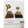 Image 5 : Replica Elvis Presley Grammy Awards (2): - 1974 : How Great Thou Art - 1972 : He Touched Me