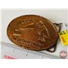 Image 2 : Belt Buckle : "His Masters Voice" : Tiffany Studio NY