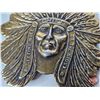 Image 3 : Belt Buckle : Sitting Bull Chief of the Sioux (NOTE : Loop on Back Broken)