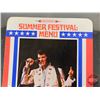 Image 3 : Elvis Summer Festival Menu : Las Vegas Hilton (Fold Out)