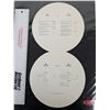 Image 4 : Elvis Las Vegas Hilton Menu (Consignor Note : Rare Hilton Hotel Summer Festival Record Shaped Two Si