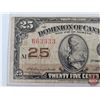 Image 2 : Dominion of Canada Twenty Five Cent 1923 "Shinplaster" : Campbell/Clark #663333 (Note: Two-Digit Ser